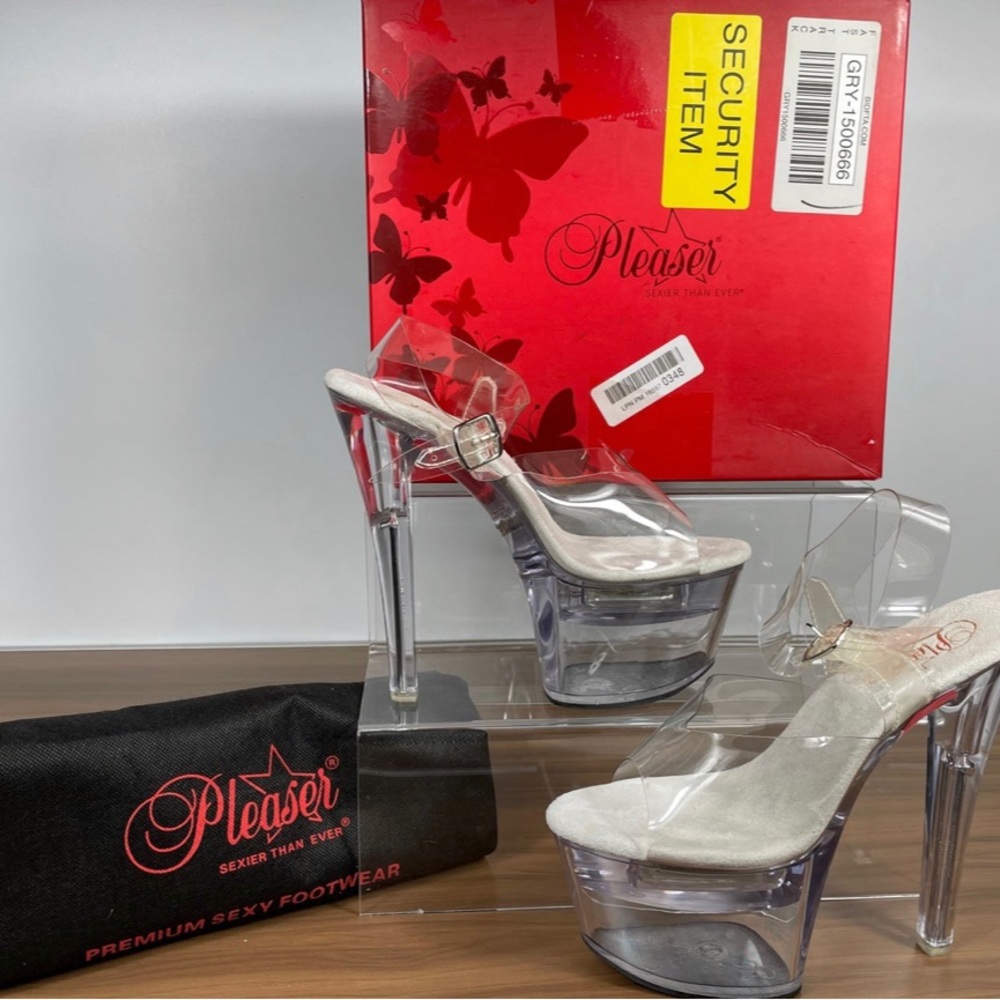 Pleaser dance heels size 7.5
